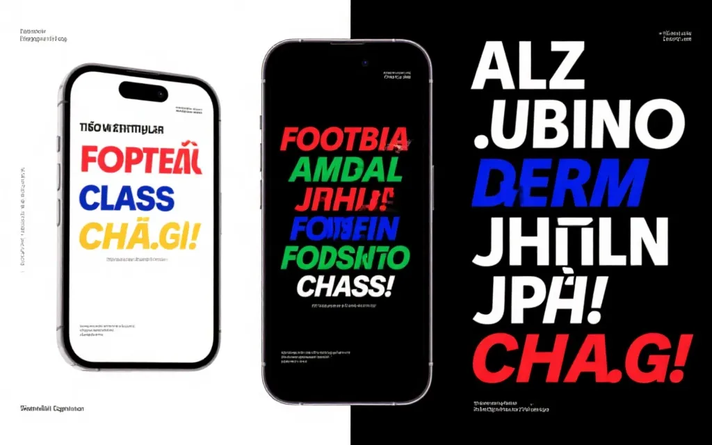 手机屏幕上展示多语种助威口号排版，适合社交平台发布的海报风设计